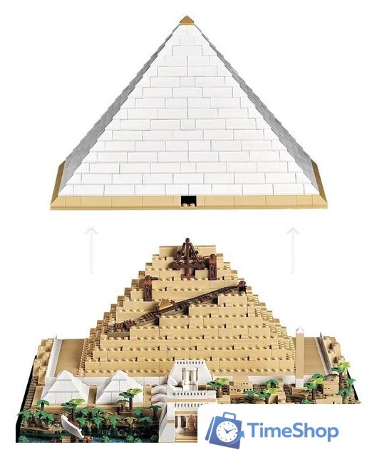 Конструктор LEGO Architecture 21058 Пирамида Хеопса - Изображение №7 — Интернет-магазин Time-Shop