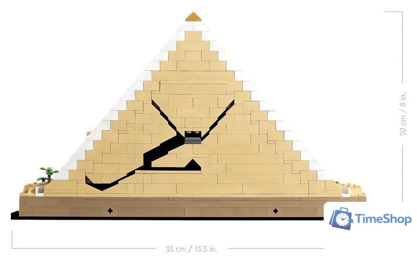 Конструктор LEGO Architecture 21058 Пирамида Хеопса - Изображение №2 — Интернет-магазин Time-Shop