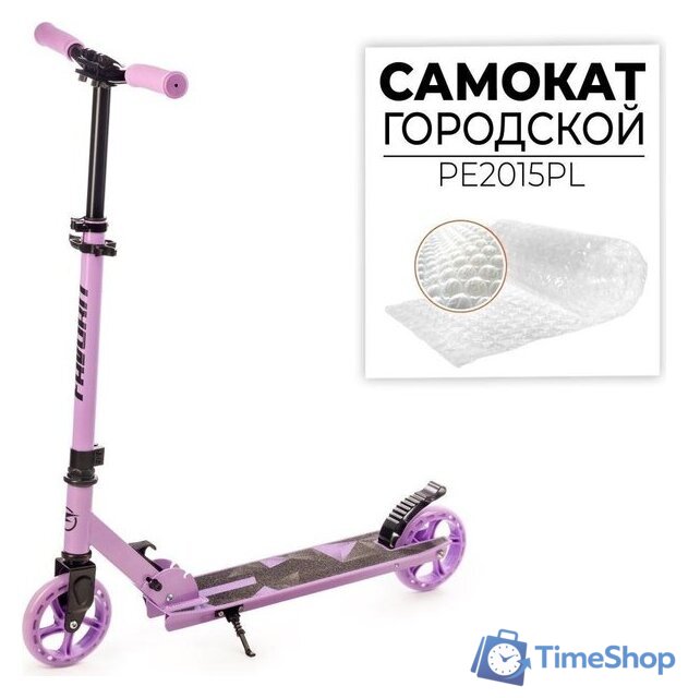 Двухколесный подростковый самокат Favorit PE2015PL - Изображение №2 — Интернет-магазин Time-Shop