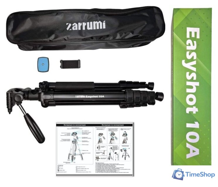 Трипод Zarrumi Easyshot 10A - Изображение №3 — Интернет-магазин Time-Shop