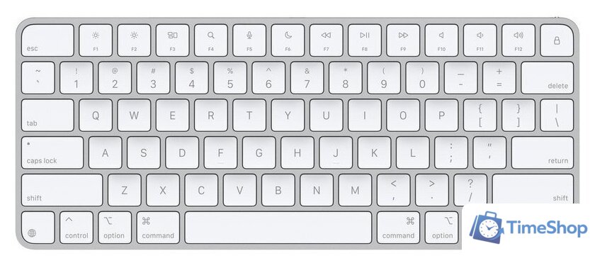 Клавиатура Apple Magic Keyboard USB-C MXCL3ZA/A (с белыми клавишами, раскладка US English) - Изображение №1 — Интернет-магазин Time-Shop