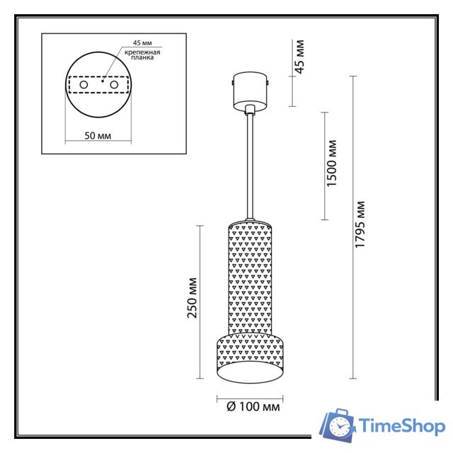 Подвесная люстра Odeon Light Afra 4741/5L - Изображение №2 — Интернет-магазин Time-Shop