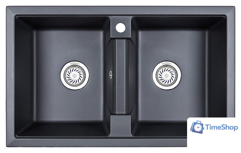 Кухонная мойка Granula GR-8101 (шварц) - Изображение №1 — Интернет-магазин Time-Shop