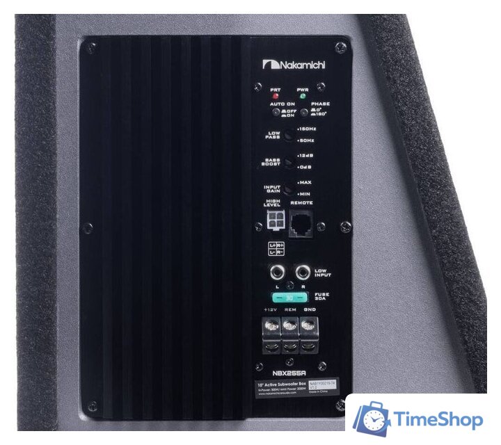 Корпусной активный сабвуфер Nakamichi NBX255A - Изображение №3 — Интернет-магазин Time-Shop