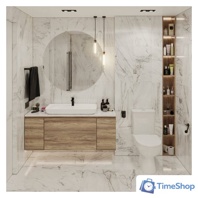 Умывальник Ekokerama Doppio 80 0117 - Изображение №3 — Интернет-магазин Time-Shop