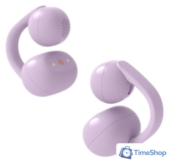 Наушники Sony LinkBuds Clip (сиреневый) - Изображение №2 — Интернет-магазин Time-Shop