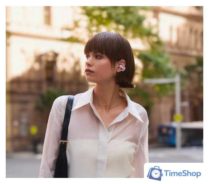 Наушники Sony LinkBuds Clip (сиреневый) - Изображение №7 — Интернет-магазин Time-Shop