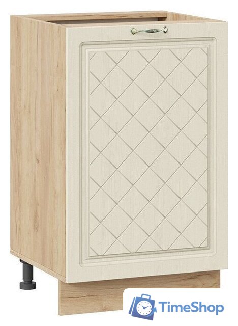 Шкаф напольный Трия Бьянка 1Н5 (дуб крафт золотой/дуб ваниль) - Изображение №1 — Интернет-магазин Time-Shop