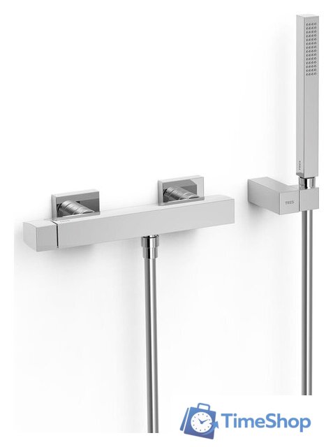 Смеситель с лейкой для биде Tres Slim-Tres chrom 20216701 - Изображение №1 — Интернет-магазин Time-Shop