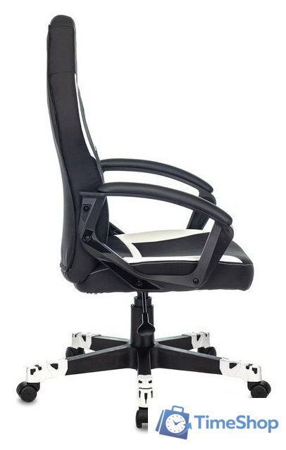 Игровое (геймерское) кресло Zombie 10 (черный/белый) - Изображение №3 — Интернет-магазин Time-Shop