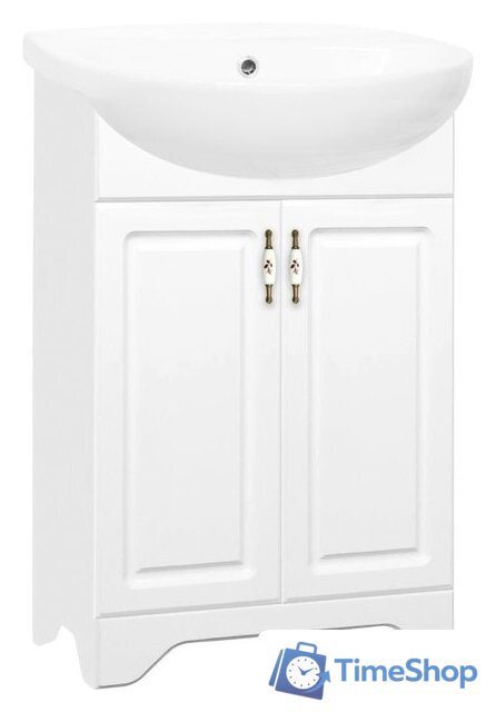  Style Line Тумба под умывальник Олеандр-2 50 (для классической раковины) - Изображение №1 — Интернет-магазин Time-Shop