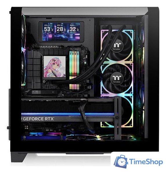 Корпус Thermaltake View 390 Air CA-11F-00M1WN-00 - Изображение №2 — Интернет-магазин Time-Shop
