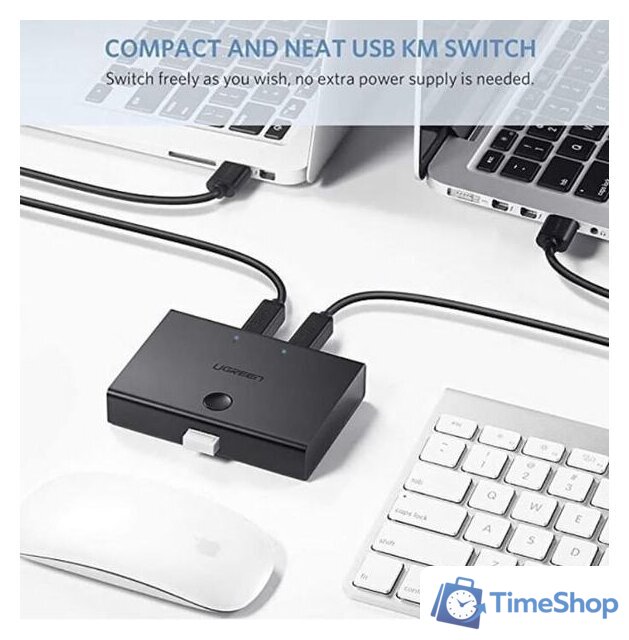 Разветвитель Ugreen 30345 - Изображение №2 — Интернет-магазин Time-Shop