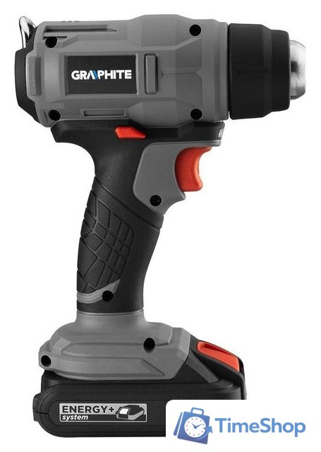 Промышленный фен GRAPHITE 58G082 (без АКБ) - Изображение №4 — Интернет-магазин Time-Shop