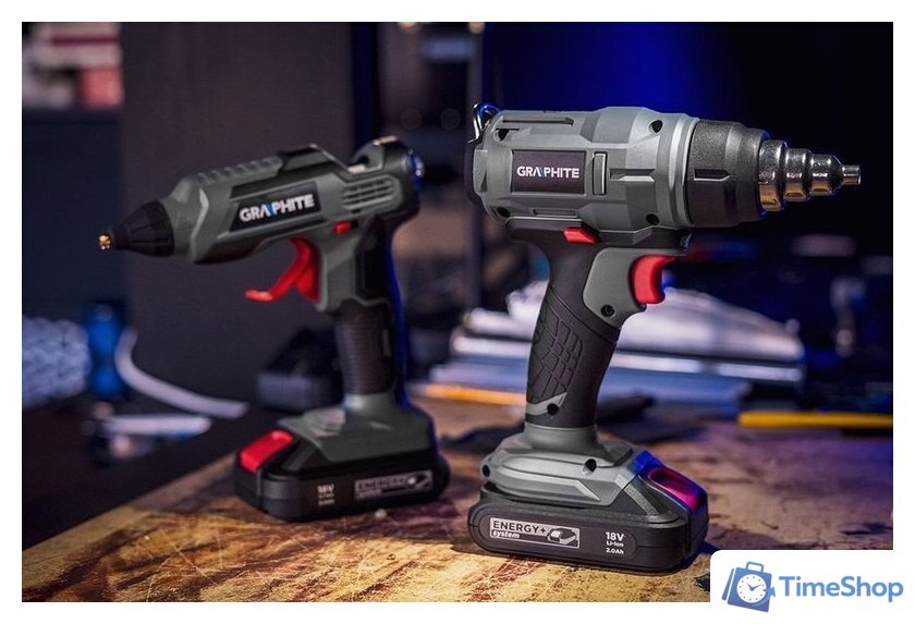 Промышленный фен GRAPHITE 58G082 (без АКБ) - Изображение №14 — Интернет-магазин Time-Shop