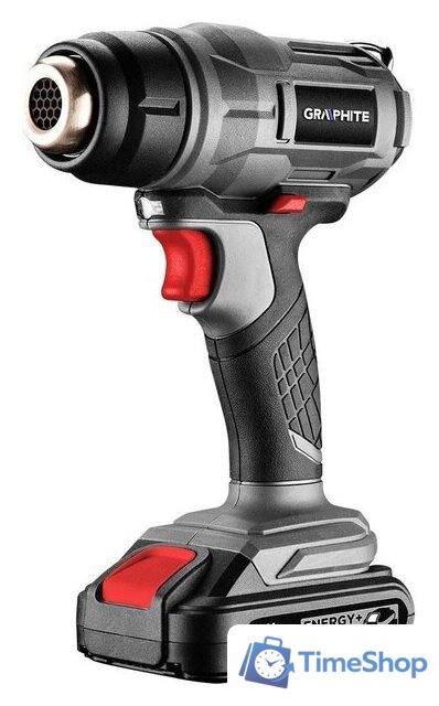 Промышленный фен GRAPHITE 58G082 (без АКБ) - Изображение №3 — Интернет-магазин Time-Shop