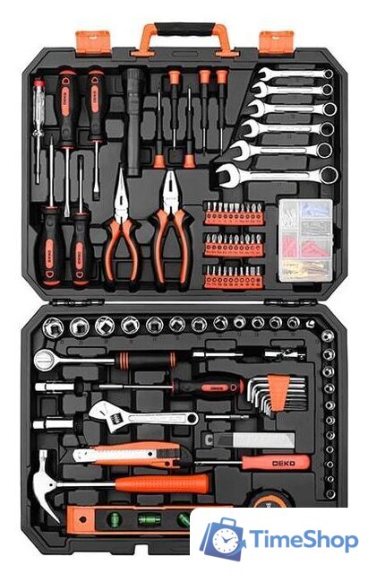Универсальный набор инструментов Deko DKMT208 (208 предметов) - Изображение №3 — Интернет-магазин Time-Shop