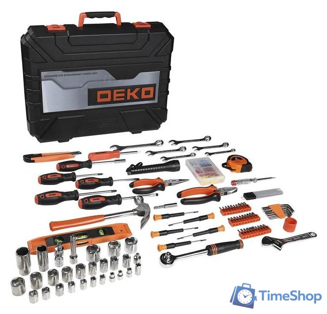 Универсальный набор инструментов Deko DKMT208 (208 предметов) - Изображение №2 — Интернет-магазин Time-Shop