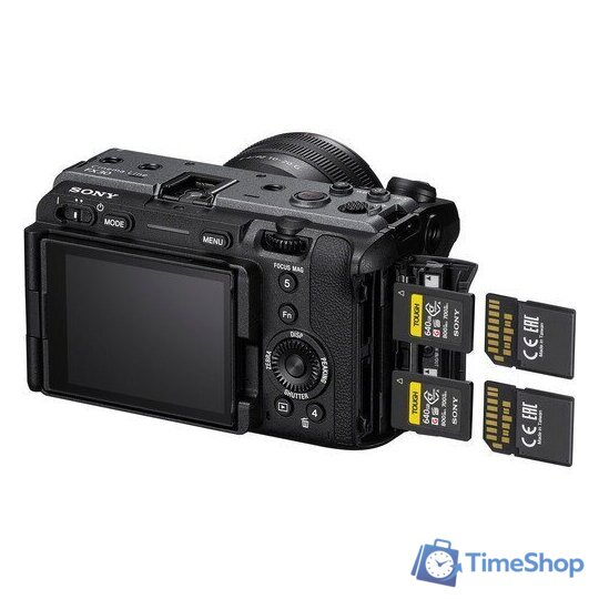 Беззеркальный фотоаппарат Sony FX30 Body - Изображение №11 — Интернет-магазин Time-Shop