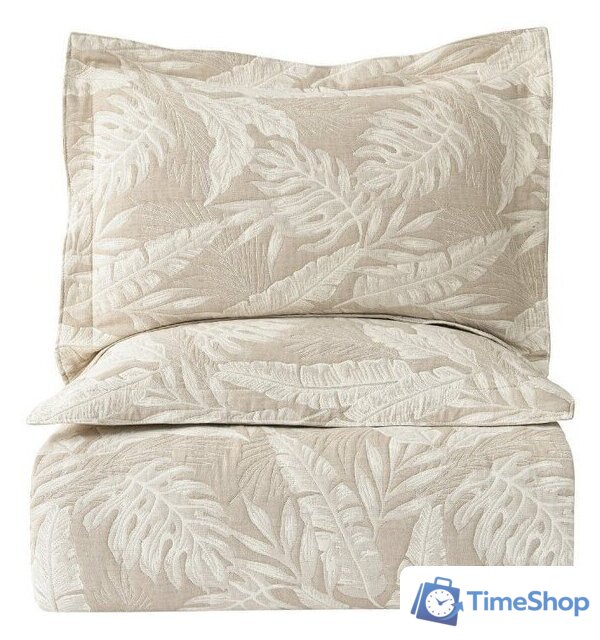 Набор текстиля для спальни Arya Tropic 8680943102799 180x240 (бежевый) - Изображение №2 — Интернет-магазин Time-Shop