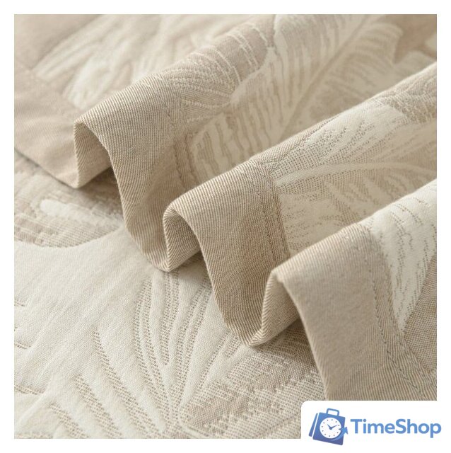 Набор текстиля для спальни Arya Tropic 8680943102799 180x240 (бежевый) - Изображение №4 — Интернет-магазин Time-Shop