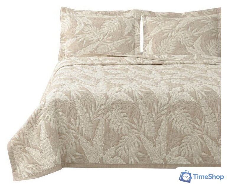 Набор текстиля для спальни Arya Tropic 8680943102799 180x240 (бежевый) - Изображение №1 — Интернет-магазин Time-Shop