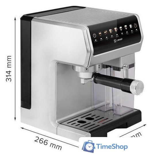 Рожковая кофеварка Libhof SCM-2300 - Изображение №8 — Интернет-магазин Time-Shop