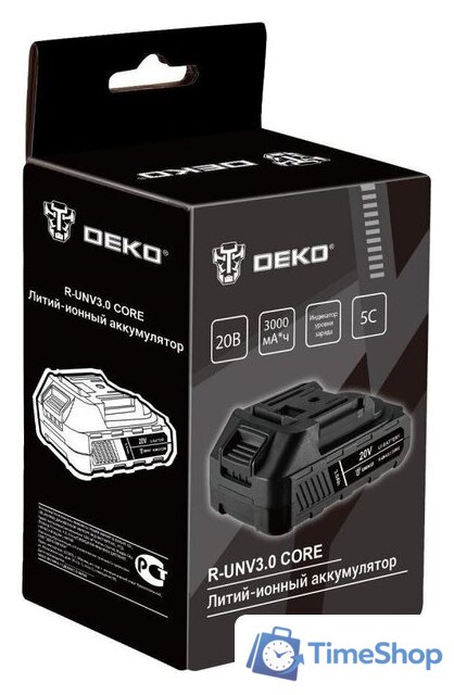 Аккумулятор Deko R-UNV3.0 Core 083-1014 (20В/3 Ач) - Изображение №5 — Интернет-магазин Time-Shop