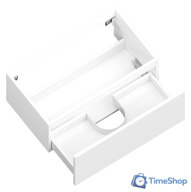  ЗОВ Тумба с умывальником Кито 100 K100LW0MWM-OL100 (белый матовый) - Изображение №3 — Интернет-магазин Time-Shop