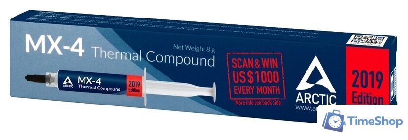 Термопаста Arctic MX-4 ACTCP00008B (8 г) - Изображение №2 — Интернет-магазин Time-Shop