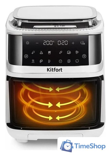 Аэрогриль (аэрофритюрница) Kitfort KT-8151 - Изображение №5 — Интернет-магазин Time-Shop
