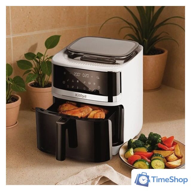 Аэрогриль (аэрофритюрница) Kitfort KT-8151 - Изображение №2 — Интернет-магазин Time-Shop