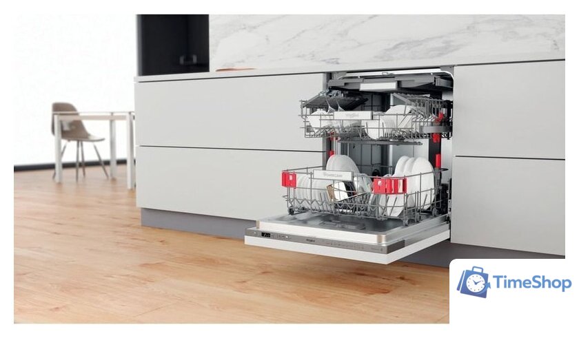 Встраиваемая посудомоечная машина Whirlpool WIO 3O540 PELG - Изображение №8 — Интернет-магазин Time-Shop