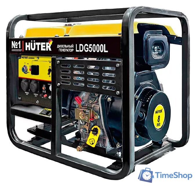 Дизельный генератор Huter LDG 5000L - Изображение №1 — Интернет-магазин Time-Shop