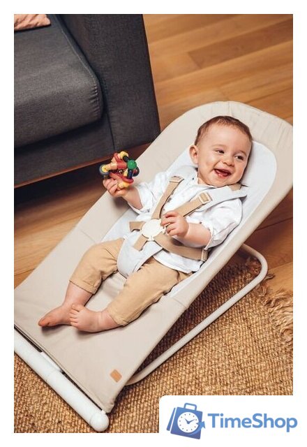 Шезлонг Beaba Eazy Relax Greige 915056 - Изображение №6 — Интернет-магазин Time-Shop