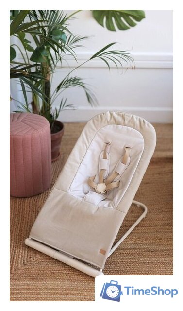 Шезлонг Beaba Eazy Relax Greige 915056 - Изображение №4 — Интернет-магазин Time-Shop