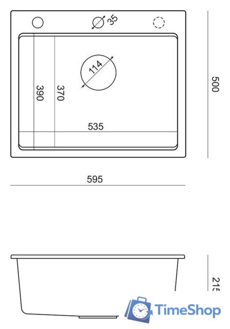 Кухонная мойка Quadron HCQK5052CZK - Изображение №13 — Интернет-магазин Time-Shop