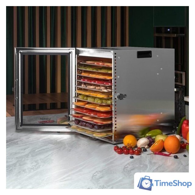 Сушилка для овощей и фруктов Libhof FDR-12 - Изображение №19 — Интернет-магазин Time-Shop