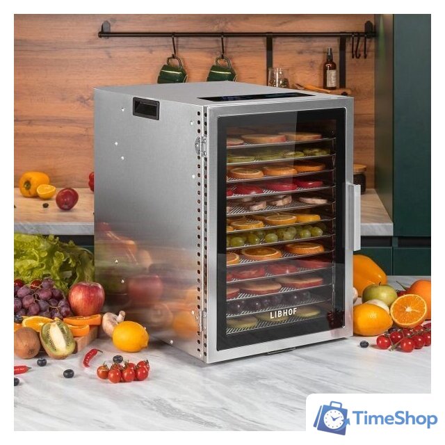 Сушилка для овощей и фруктов Libhof FDR-12 - Изображение №20 — Интернет-магазин Time-Shop