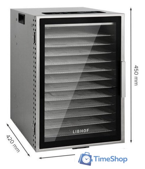 Сушилка для овощей и фруктов Libhof FDR-12 - Изображение №13 — Интернет-магазин Time-Shop