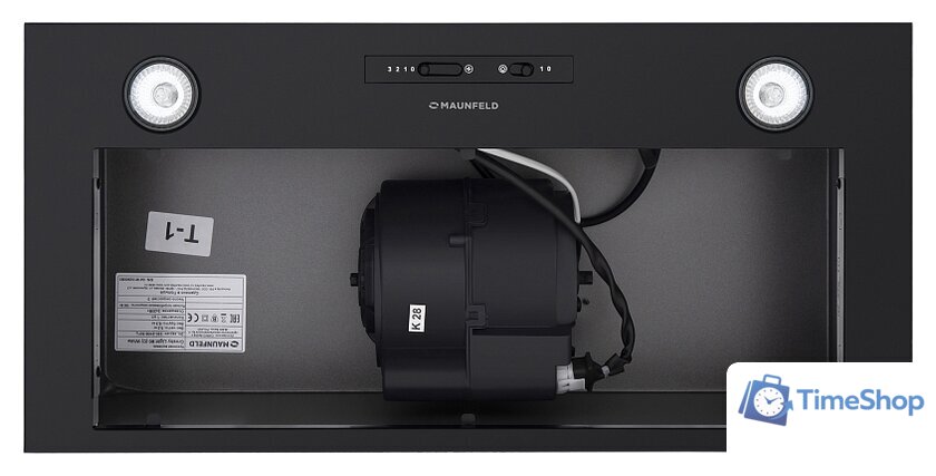 Кухонная вытяжка MAUNFELD Crosby Light (C) 60 (черный) - Изображение №12 — Интернет-магазин Time-Shop