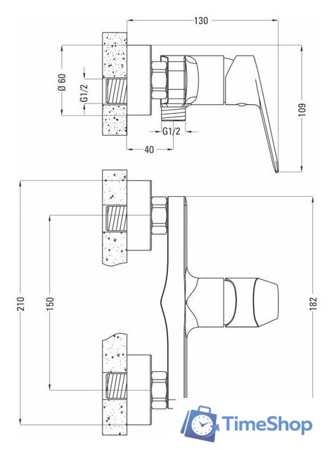 Смеситель Deante Jasmin BGJ 040M - Изображение №2 — Интернет-магазин Time-Shop