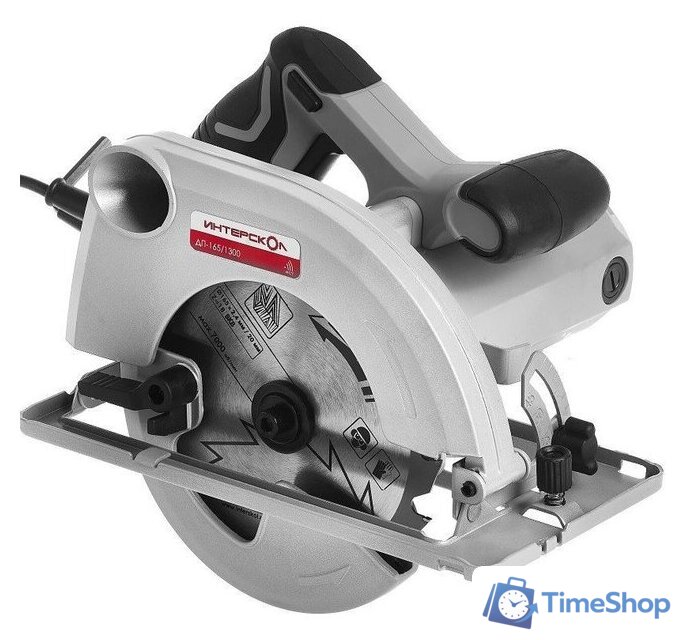 Дисковая (циркулярная) пила Интерскол ДП-165/1300 551.2.0.70 - Изображение №1 — Интернет-магазин Time-Shop