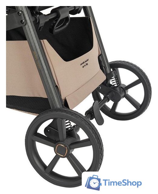 Коляска прогулочная «книга» Carrello Bravo Carbon CRL-5530 (Frost Beige) - Изображение №12 — Интернет-магазин Time-Shop