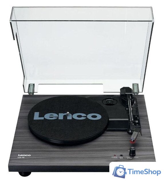 Виниловый проигрыватель Lenco LS-10BK - Изображение №1 — Интернет-магазин Time-Shop