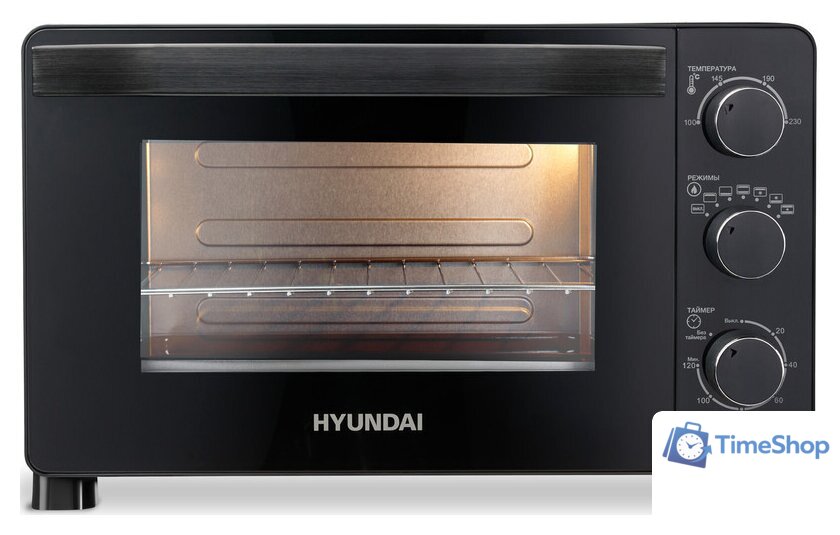Мини-печь Hyundai MIO-HY080 - Изображение №1 — Интернет-магазин Time-Shop