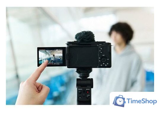 Беззеркальный фотоаппарат Sony ZV-E1 Body (черный) - Изображение №11 — Интернет-магазин Time-Shop