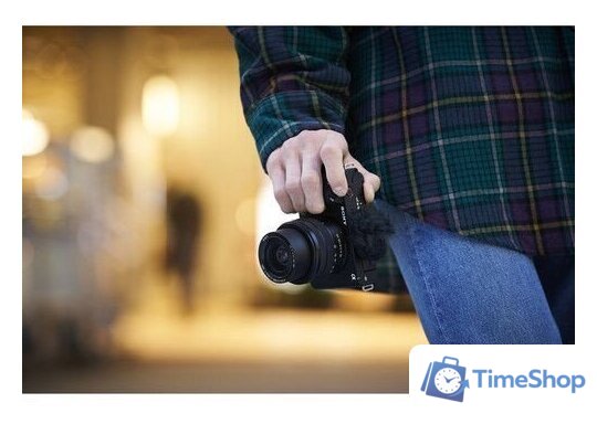 Беззеркальный фотоаппарат Sony ZV-E1 Body (черный) - Изображение №8 — Интернет-магазин Time-Shop