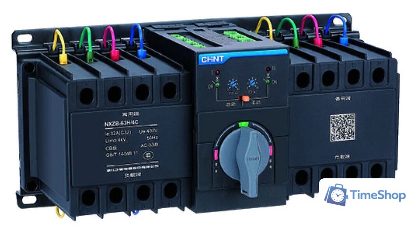 Устройство автоматического ввода резерва Chint NXZB-63H4C 63А D63 171633 - Изображение №1 — Интернет-магазин Time-Shop