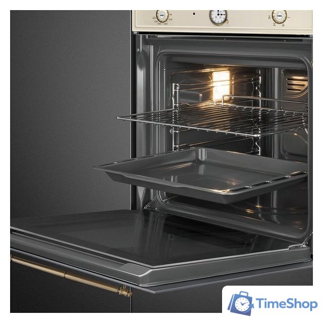 Электрический духовой шкаф Smeg SFP67C1TPO - Изображение №3 — Интернет-магазин Time-Shop